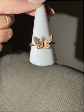 Women's Butterfly Ring size 9.5